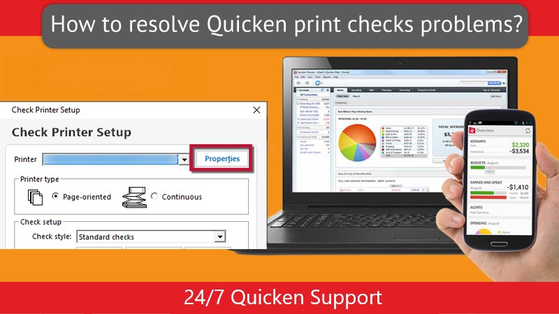 Quicken-print-checks-problems